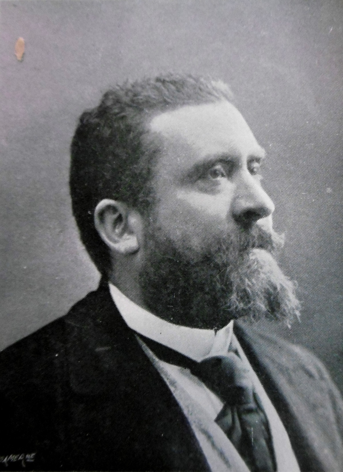 Portrait de Jean Jaurès in Les défenseurs de la justice : affaire Dreyfus, 1899