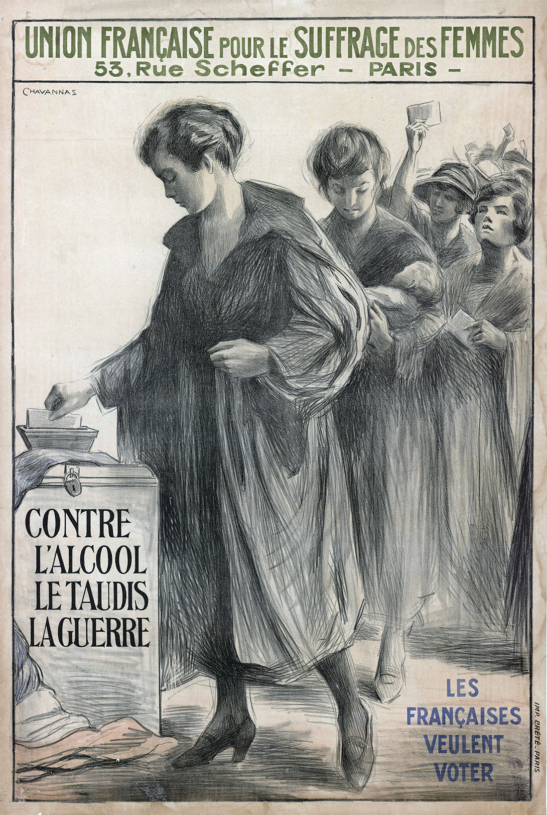 Union française pour le suffrage des femmes : 