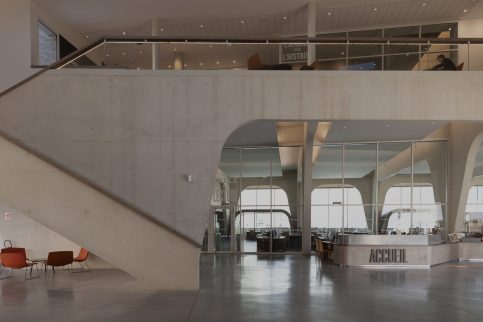 Photo du hall de la Contemporaine