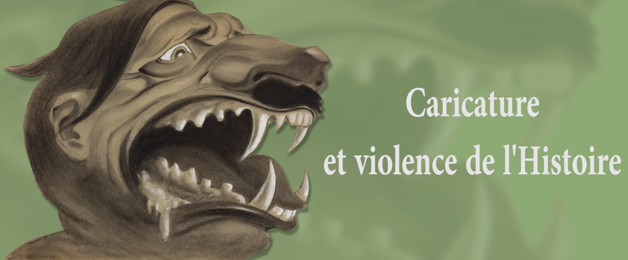 Dessin d'Hitler caricaturé en hyène