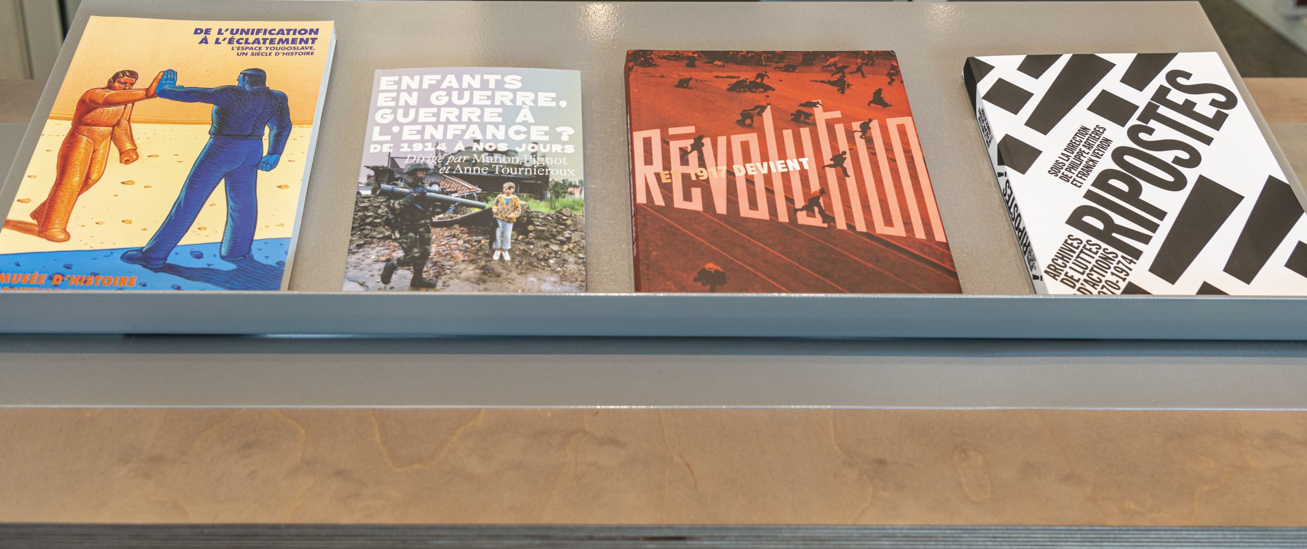 Photo de publications de la Contemporaine