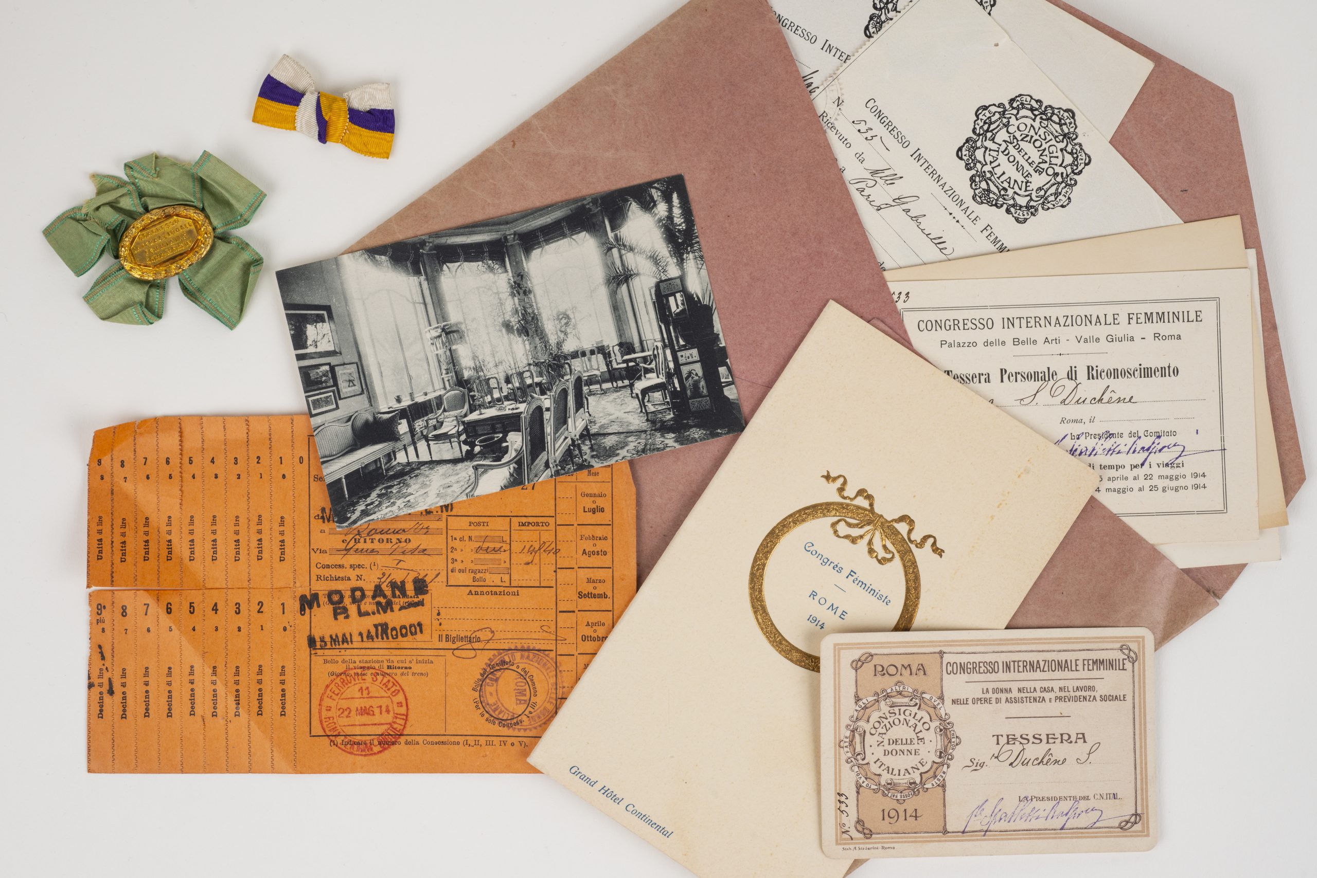 un aperçu des archives de Gabrielle Duchêne à la Contemporaine