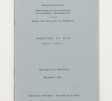 Armistice et paix (1918-1919)